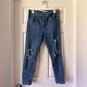 LEVIS 720 HIGH RISE SUPER SKINNY JEANS
